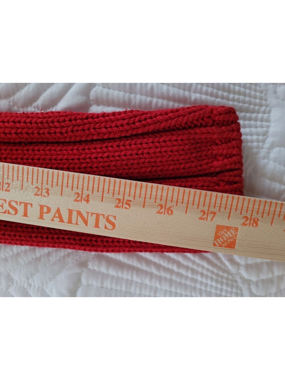 Ralph Lauren Polo Jeans Company Sweater Woman's Med Red RL Flag Chunky Knit Y2K - Picture 6 of 9